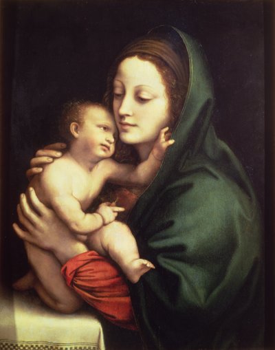 Madonna en kind, c.1510 door Bernardino Luini