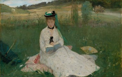 Lezen door Berthe Morisot