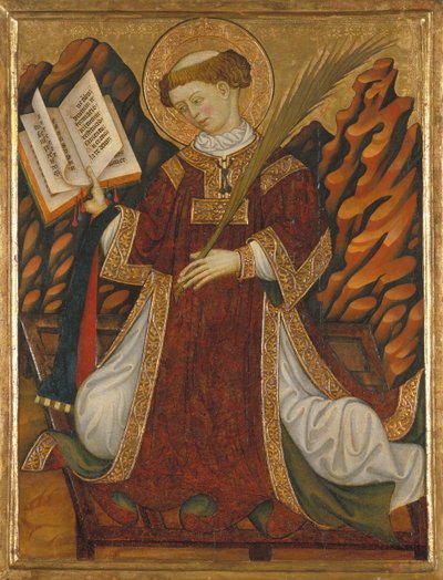 Sint Laurentius, ca. 1430 door Bonanat Zaortiga