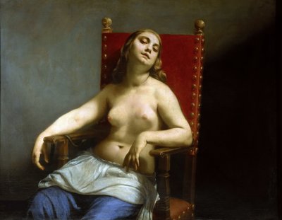 De Dood van Cleopatra, 1660 door Canlassi