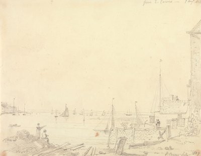 Vanuit East Cowes, 7 augustus 1826 door Capt. Thomas Hastings