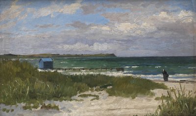 Kustlandschap. Hornbæk door Carl Locher