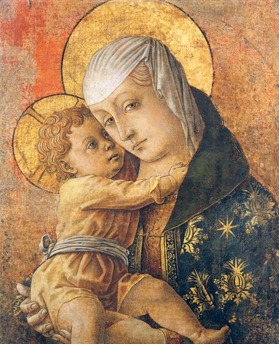 Madonna en Kind door Carlo Crivelli