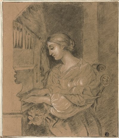 Sint Cecilia door Carlo Dolci