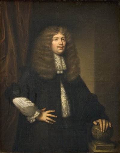 Coenraad van Beuningen (1622-1693)?, Burgemeester van Amsterdam door Caspar Netscher