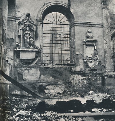 Deze fragmenten St. Lawrence Jewry, 1941 door Cecil Beaton