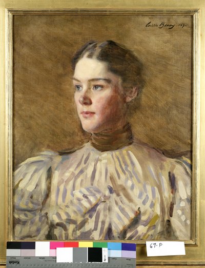 Zelfportret door Cecilia Beaux