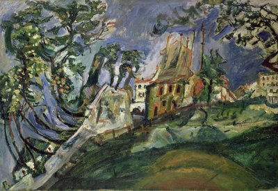 Montmartre door Chaim Soutine