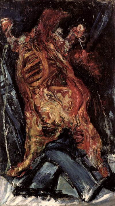 Kant van Rundvlees door Chaim Soutine