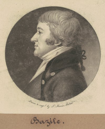 Bazile door Charles B. J. Févret de Saint Mémin