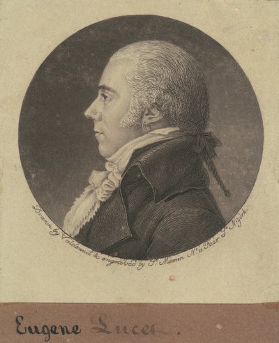 Eugene Lucet door Charles B. J. Févret de Saint Mémin