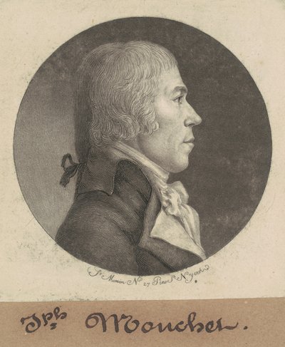 Joseph Mouchet door Charles B. J. Févret de Saint Mémin