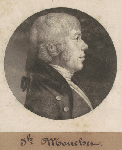 Joseph Mouchet door Charles B. J. Févret de Saint Mémin