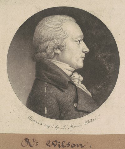 Robert Wilson door Charles B. J. Févret de Saint Mémin