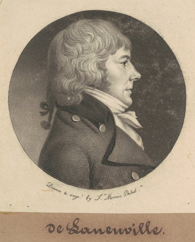 de Laneuville door Charles B. J. Févret de Saint Mémin