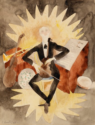 Muzikant door Charles Demuth