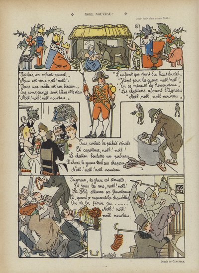 Illustratie voor Le Rire door Charles Emile Egli