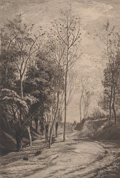 Kleine Vogels door Charles Francois Daubigny