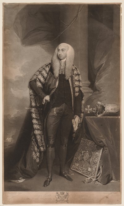 John, Lord FitzGibbon door Charles Howard Hodges