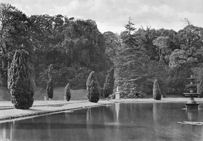 De schaduw van een taxus door Charles Latham