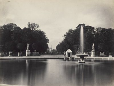 Jardin des Tuileries, Parijs door Charles Soulier