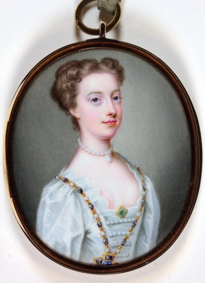 Lady Margaret Cavendish Holles Harley door Christian Friedrich Zincke