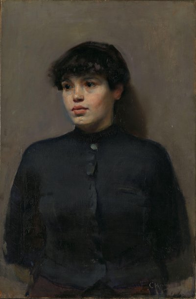 Portret van Jossa door Christian Krohg