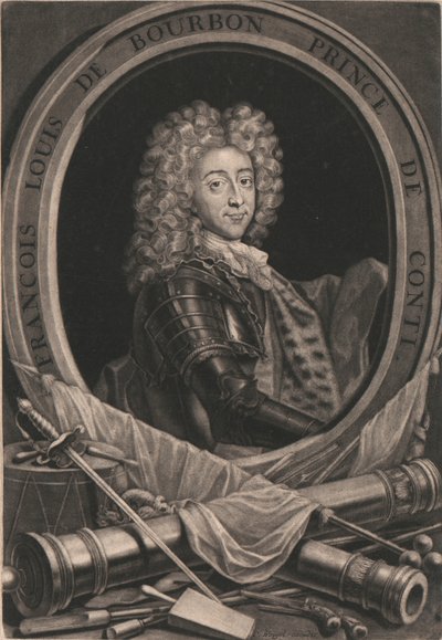 Francois Louis De Bourbon, Prins de Conti door Christoph Weigel