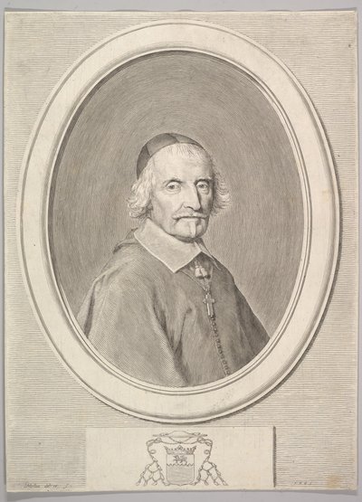 François de Villemontée door Claude Mellan