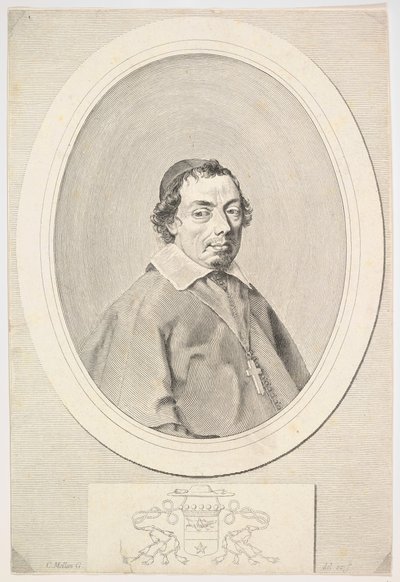 Nicolas Grillié, Bisschop van Uzès door Claude Mellan