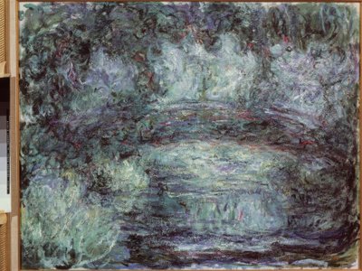 De Japanse Brug door Claude Monet