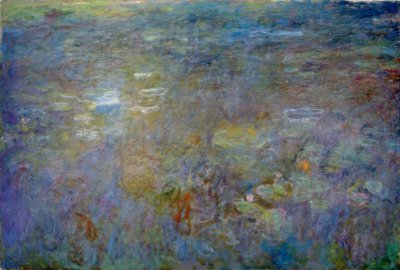 Het bassin met waterlelies door Claude Monet