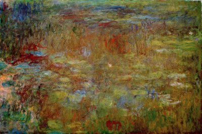 De vijver met waterlelies door Claude Monet