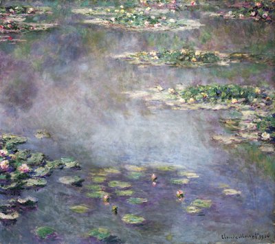 Nymphéas, 1906 door Claude Monet