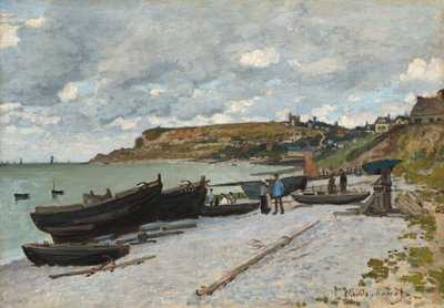 Sainte-Adresse door Claude Monet