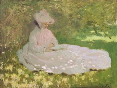 Lente door Claude Monet