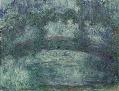 De Japanse brug, 1919-1924 door Claude Monet