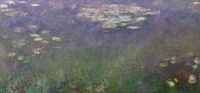 Waterlelies (Agapanthus) door Claude Monet