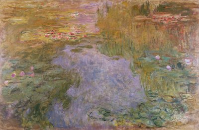 Waterlelies, 1919 door Claude Monet