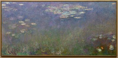 Waterlelies Agapanthus, c. 1915-26 door Claude Monet