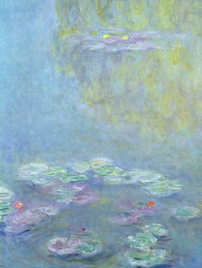 Waterlelies, 1906 (detail) door Claude Monet