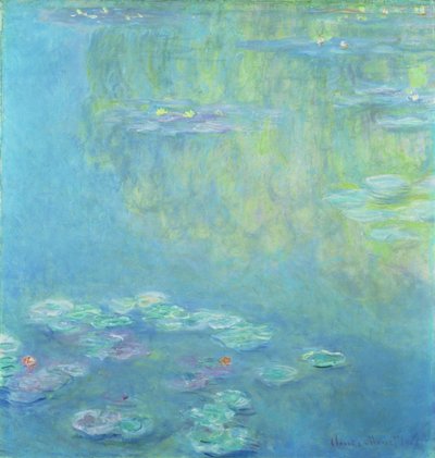 Waterlelies, 1906 door Claude Monet