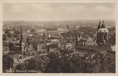 Algemeen zicht op Praag door Czech Photographer