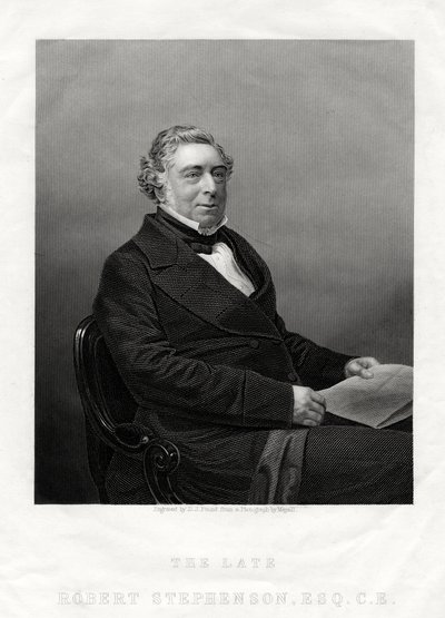 Robert Stephenson, Engelse civiel ingenieur door Daniel John Pound