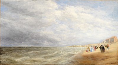 Rhyl Sands, 1855 door David Cox the elder