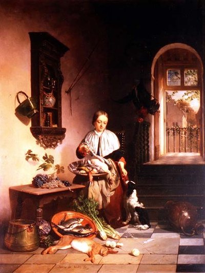 In de Keuken door David Emil Joseph de Noter