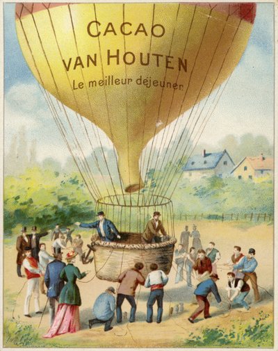 Ballon op het punt om op te stijgen door Dutch School