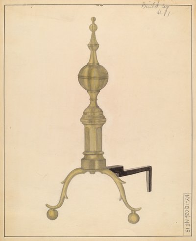 Andiron door E.N. Dunne