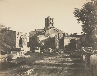 Saint-Honorat, nabij Arles, 1853 door Édouard Baldus