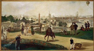 Wereldtentoonstelling van 1867 door Édouard Manet